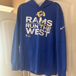 Men’s  “Rams Run the West” Nike hoodie